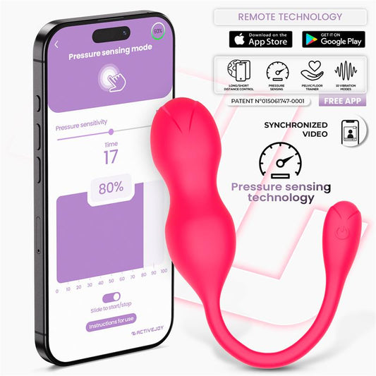 INTOYOU APP SERIES - KYRA PELVIC FLOOR TRAINER WITH PRESSURE SENSING AND APP