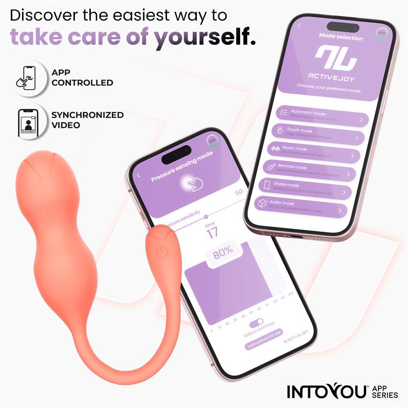 INTOYOU APP SERIES - KYRA PELVIC FLOOR TRAINER WITH PRESSURE SENSING AND APP
