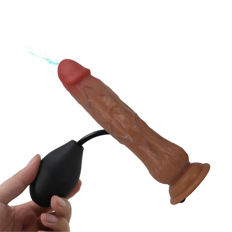 PRETTYLOVE - KYTON STRAP-ON WITH SQUIRTING DILDO