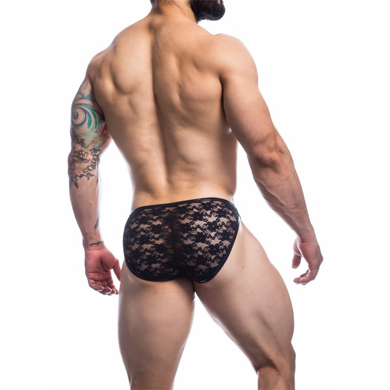 CUT4MEN - L4CE01 SLIP WITH LACE
