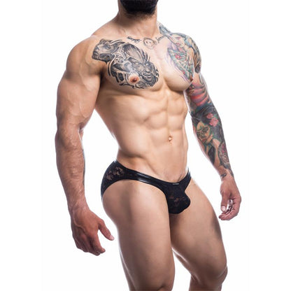 CUT4MEN - L4CE01 SLIP WITH LACE