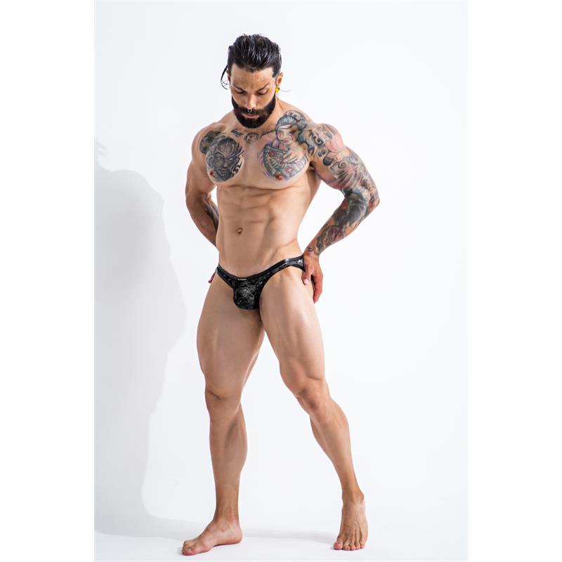 CUT4MEN - L4CE01 SLIP WITH LACE