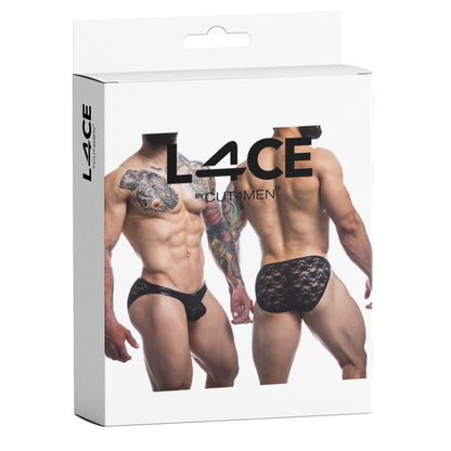 CUT4MEN - L4CE01 SLIP WITH LACE