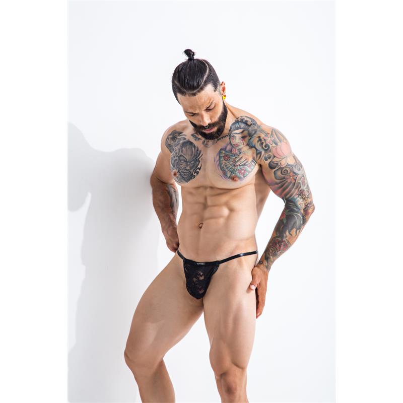 CUT4MEN - L4CE02 G-STRING WITH LACE