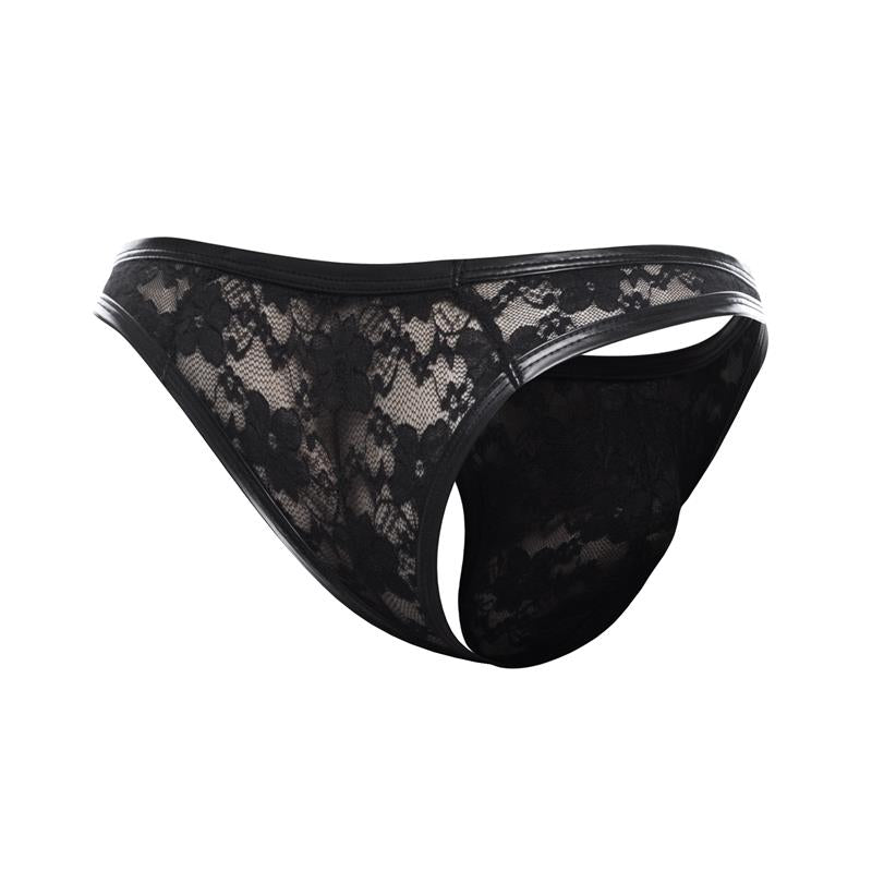 CUT4MEN - L4CE03 THONG WITH LACE