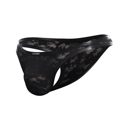 CUT4MEN - L4CE03 THONG WITH LACE
