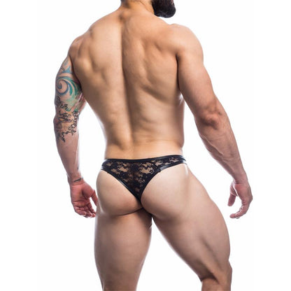CUT4MEN - L4CE03 THONG WITH LACE