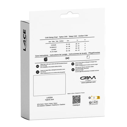 CUT4MEN - L4CE04 SLIP WITH JOCKSTRAP DETAILS WITH LACE