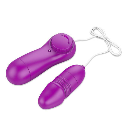 FLUÏD - LAARY MULTI-SPEED VIBRATING EGG WITH REMOTE CONTROL PURPLE