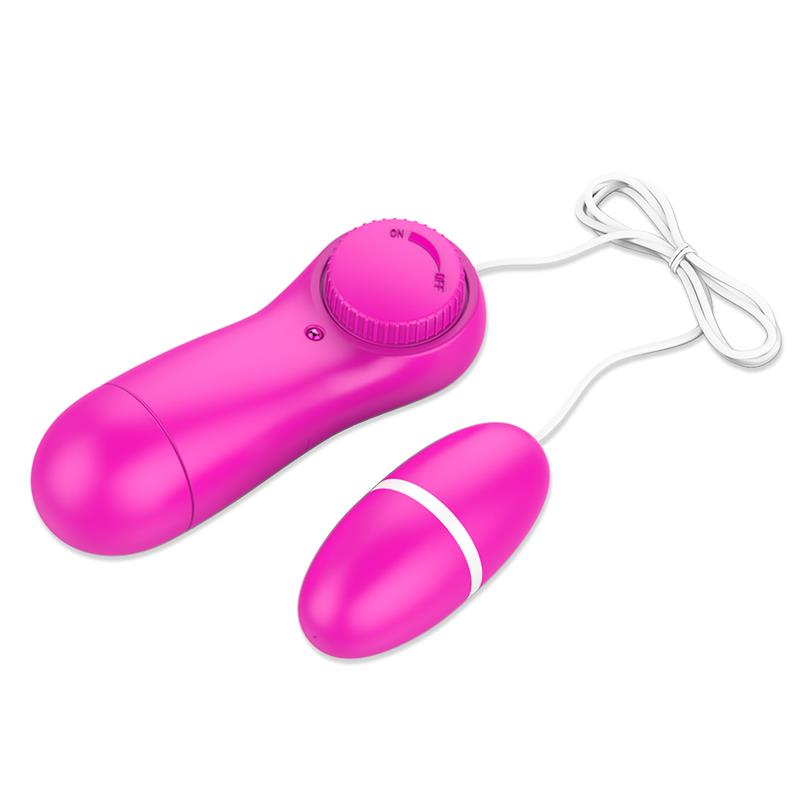 FLUÏD - LAASO MULTI-SPEED VIBRATING EGG REMOTE CONTROL ROSE