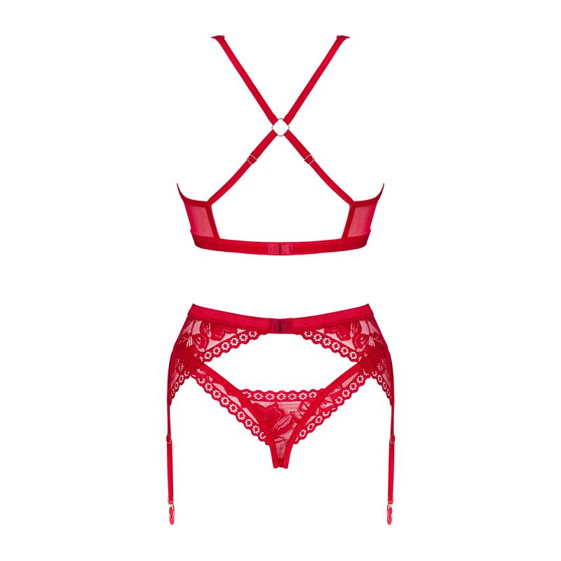 OBSESSIVE - LACELOVE 3 PIECES SET