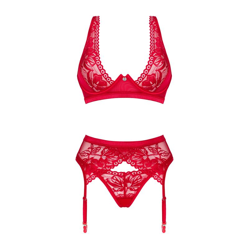 OBSESSIVE - LACELOVE 3 PIECES SET