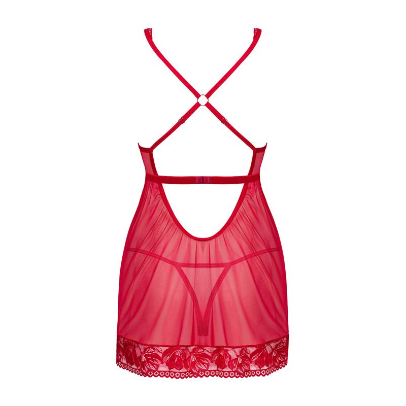 OBSESSIVE - LACELOVE BABYDOLL AND THONG