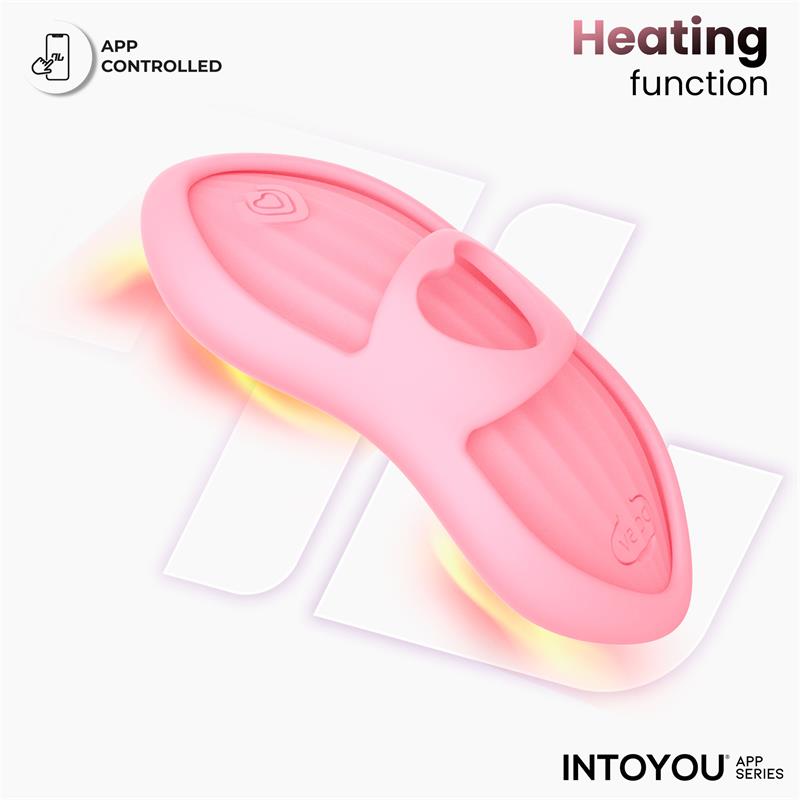 INTOYOU APP SERIES - LAIA HEATED FINGER VIBRATOR AND APP PINK