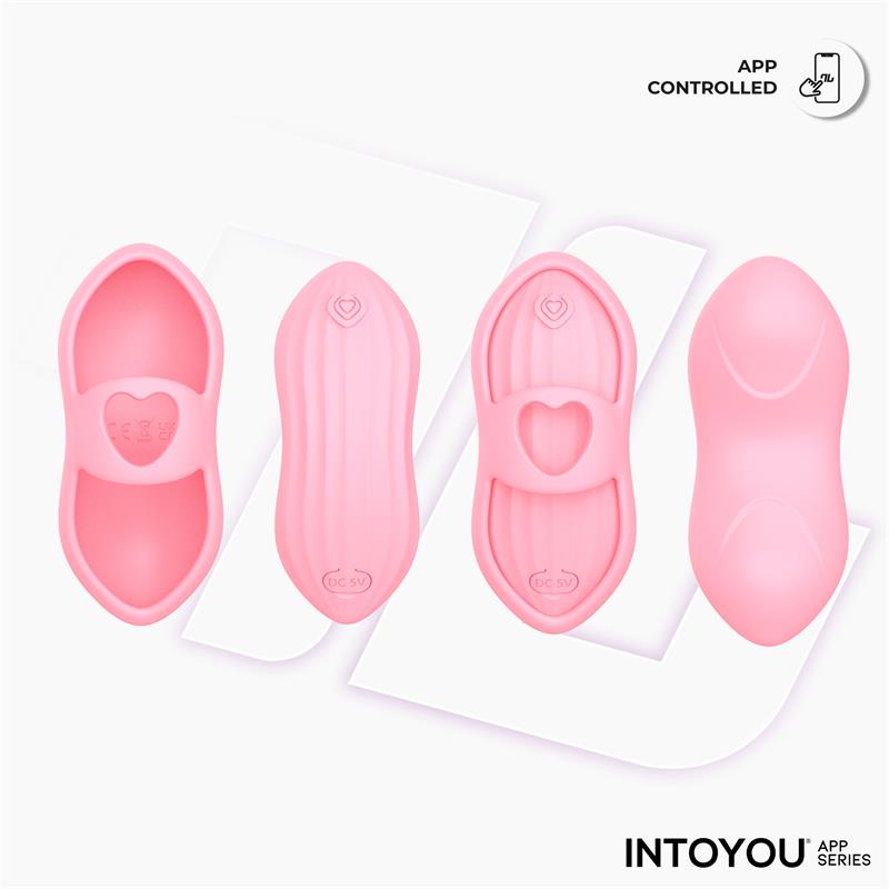 INTOYOU APP SERIES - LAIA HEATED FINGER VIBRATOR AND APP PINK