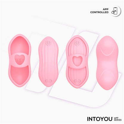 INTOYOU APP SERIES - LAIA HEATED FINGER VIBRATOR AND APP PINK