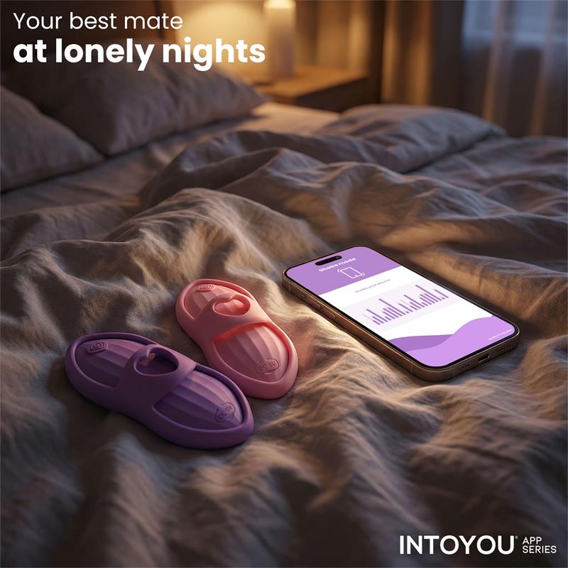 INTOYOU APP SERIES - LAIA HEATED FINGER VIBRATOR WITH APP LAVENDER