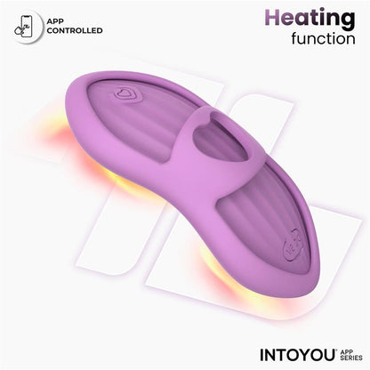 INTOYOU APP SERIES - LAIA HEATED FINGER VIBRATOR WITH APP LAVENDER