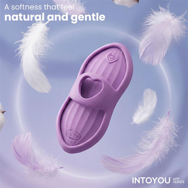 INTOYOU APP SERIES - LAIA HEATED FINGER VIBRATOR WITH APP LAVENDER
