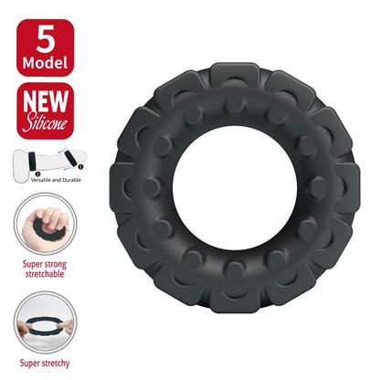 CRAZY BULL - LAIDEN COCK RING SILICONE MOD 5