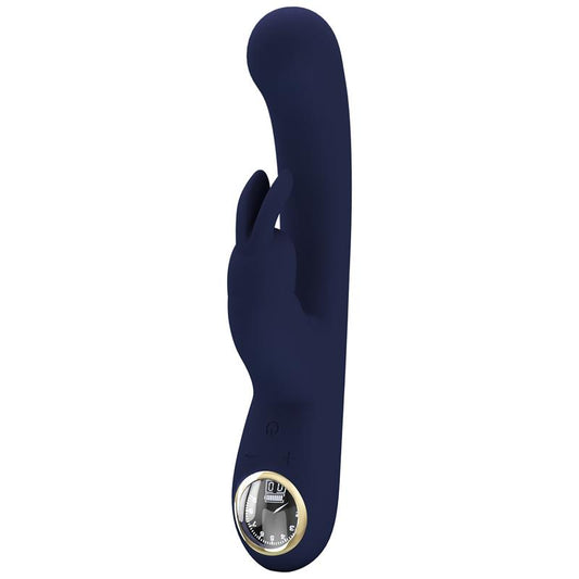 PRETTYLOVE - LAMAR VIBRATOR G-SPOT RABBIT DARK BLUE
