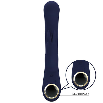PRETTYLOVE - LAMAR VIBRATOR G-SPOT RABBIT DARK BLUE