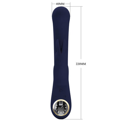 PRETTYLOVE - LAMAR VIBRATOR G-SPOT RABBIT DARK BLUE