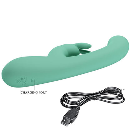 PRETTYLOVE - LAMAR VIBRATOR G-SPOT RABBIT MINT