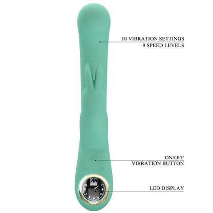 PRETTYLOVE - LAMAR VIBRATOR G-SPOT RABBIT MINT