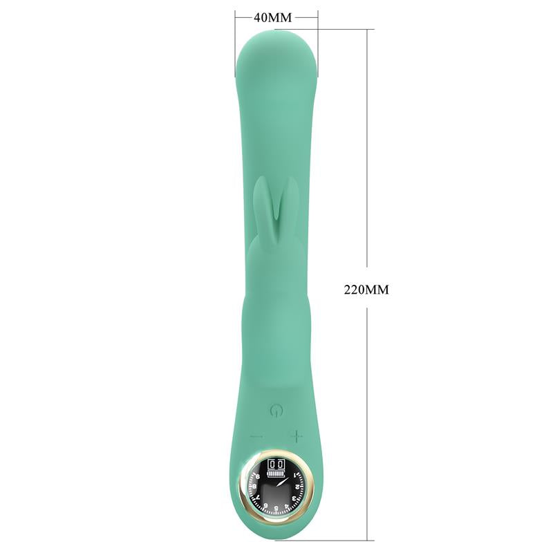PRETTYLOVE - LAMAR VIBRATOR G-SPOT RABBIT MINT