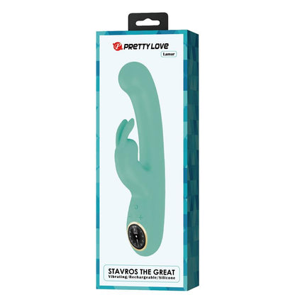 PRETTYLOVE - LAMAR VIBRATOR G-SPOT RABBIT MINT
