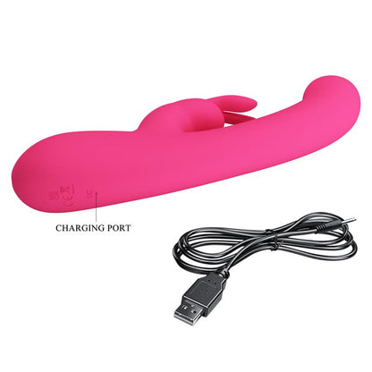 PRETTYLOVE - LAMAR VIBRATOR G-SPOT RABBIT PINK