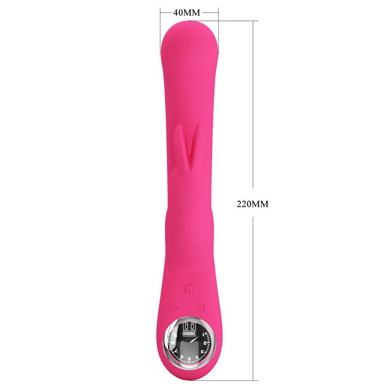 PRETTYLOVE - LAMAR VIBRATOR G-SPOT RABBIT PINK
