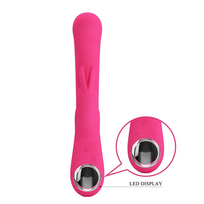 PRETTYLOVE - LAMAR VIBRATOR G-SPOT RABBIT PINK
