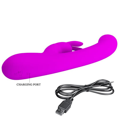 PRETTYLOVE - LAMAR VIBRATOR G-SPOT RABBIT VIOLET