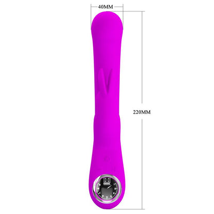 PRETTYLOVE - LAMAR VIBRATOR G-SPOT RABBIT VIOLET