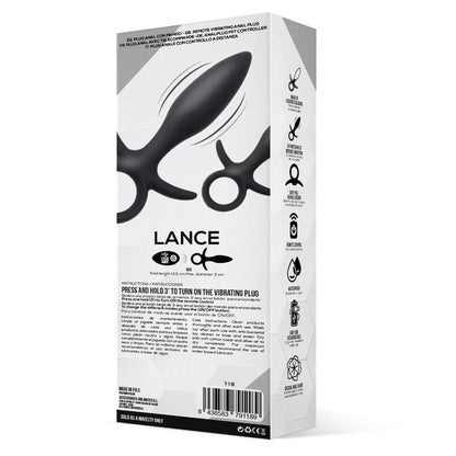 TARDENOCHE - LANCE ANAL PLUG REMOTE CONTROL LIQUIFIED SILICONE USB