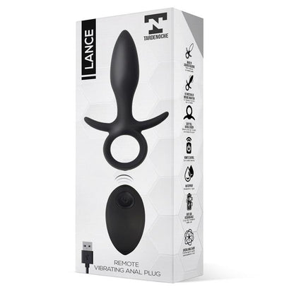 TARDENOCHE - LANCE ANAL PLUG REMOTE CONTROL LIQUIFIED SILICONE USB
