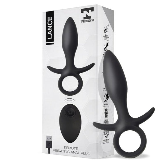 TARDENOCHE - LANCE ANAL PLUG REMOTE CONTROL LIQUIFIED SILICONE USB