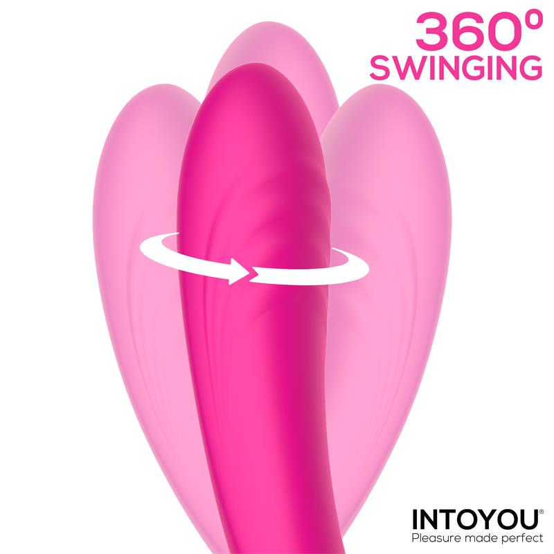 INTOYOU - LANTY COUPLES TOY WITH 360º OSCILLATION AND REMOTE CONTROL