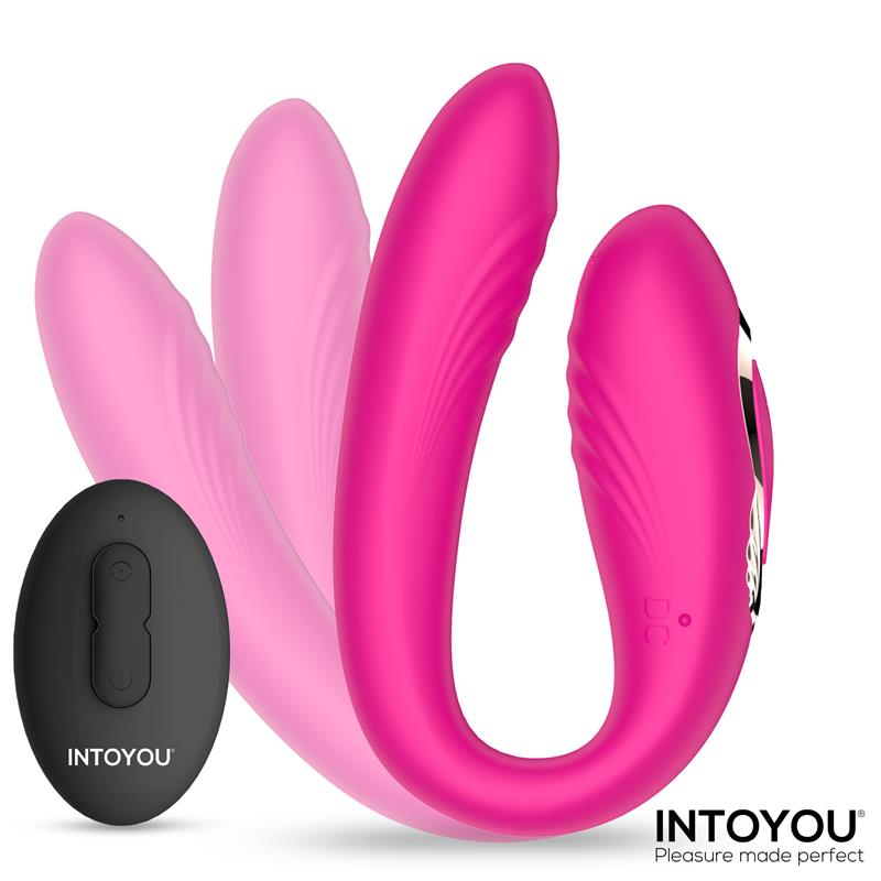 INTOYOU - LANTY COUPLES TOY WITH 360º OSCILLATION AND REMOTE CONTROL