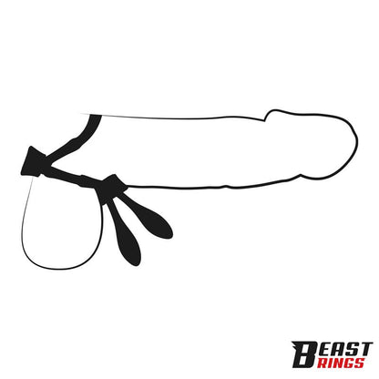 BEAST RINGS - LASSO ADJUSTABLE SILICONE COCK RING