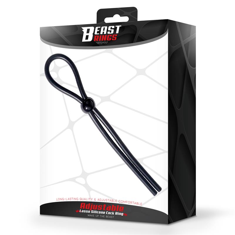 BEAST RINGS - LASSO ADJUSTABLE SILICONE COCK RING