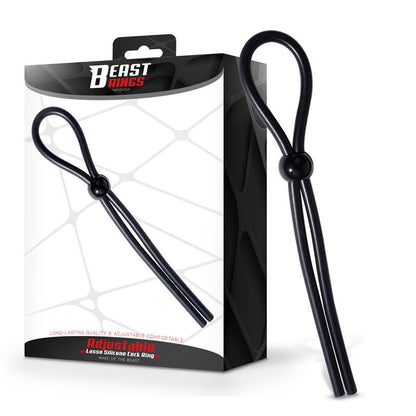 BEAST RINGS - ANNEAU PÉNIEN RÉGLABLE EN SILICONE LASSO