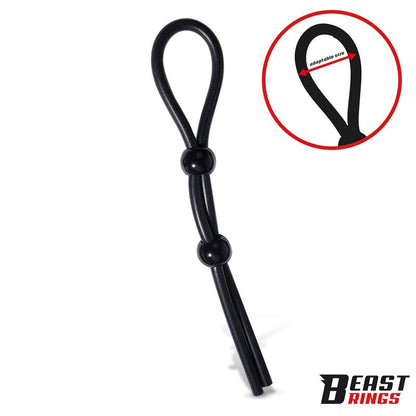 BEAST RINGS - LASSO ADJUSTABLE SILICONE COCK RING