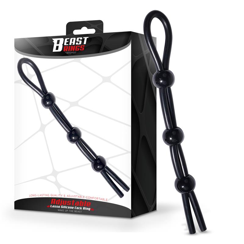 BEAST RINGS - LASSO ADJUSTABLE SILICONE COCK RING