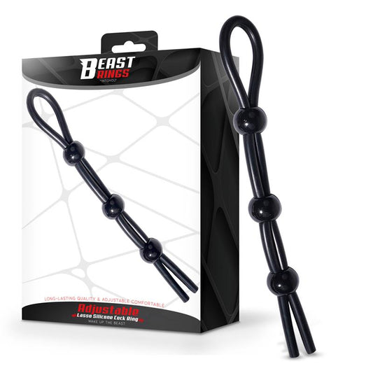 BEAST RINGS - LASSO ADJUSTABLE SILICONE COCK RING
