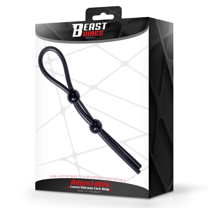 BEAST RINGS - LASSO ADJUSTABLE SILICONE COCK RING