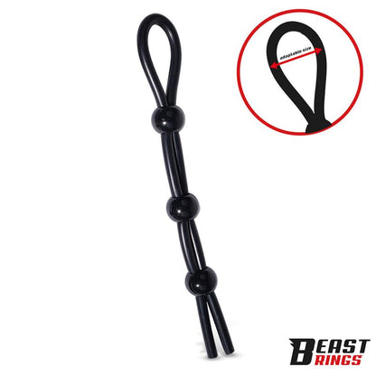 BEAST RINGS - LASSO ADJUSTABLE SILICONE COCK RING