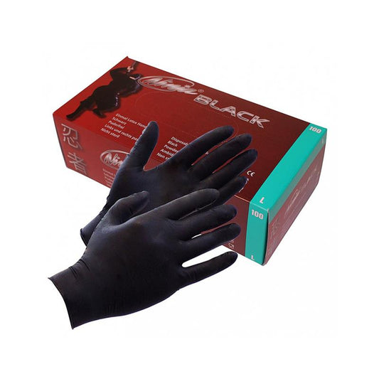 BONDAGE PLAY - LATEX DISPOSABLE GLOVES 100 PIECES